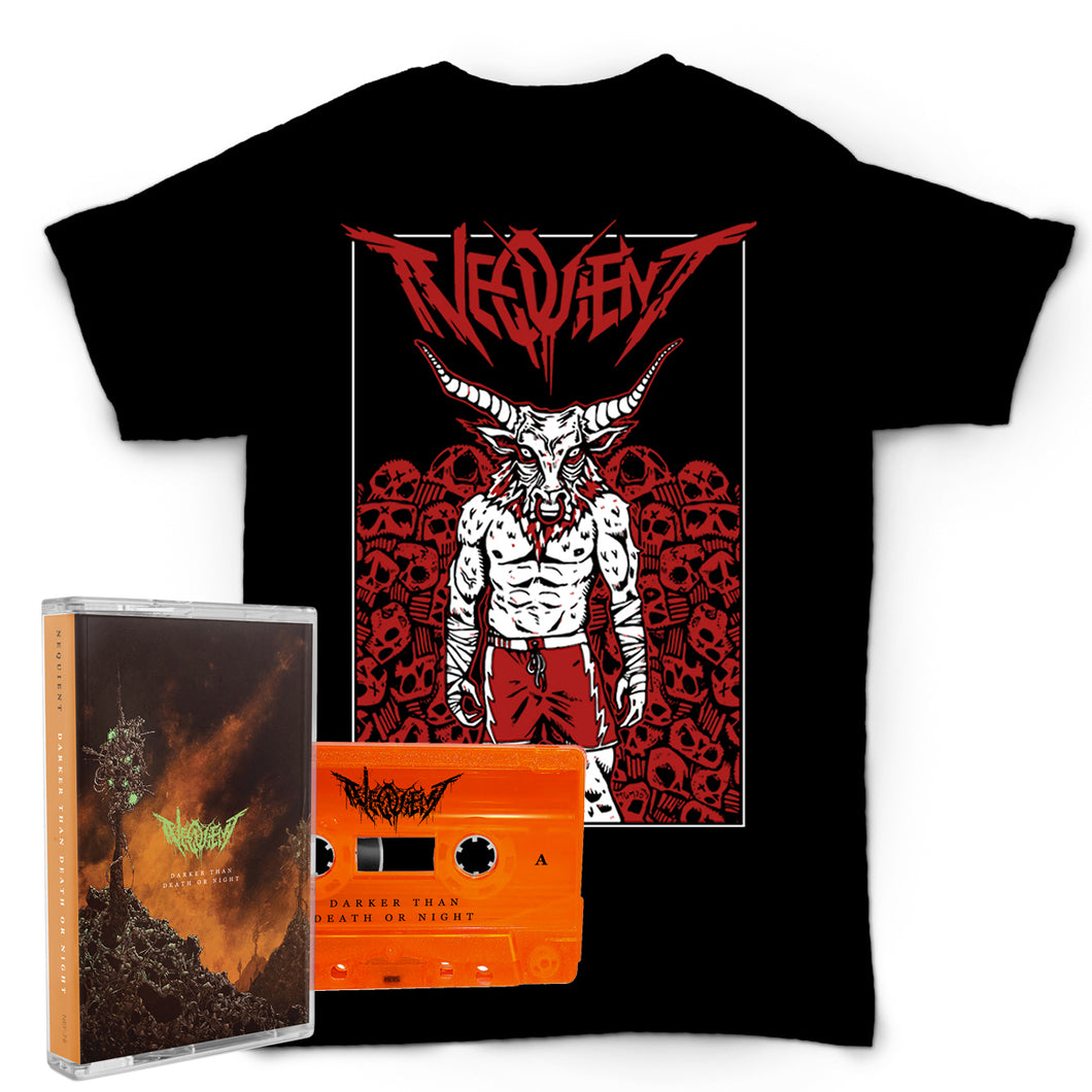 Darker Than Death or Night Cassette + Minotaur T-Shirt