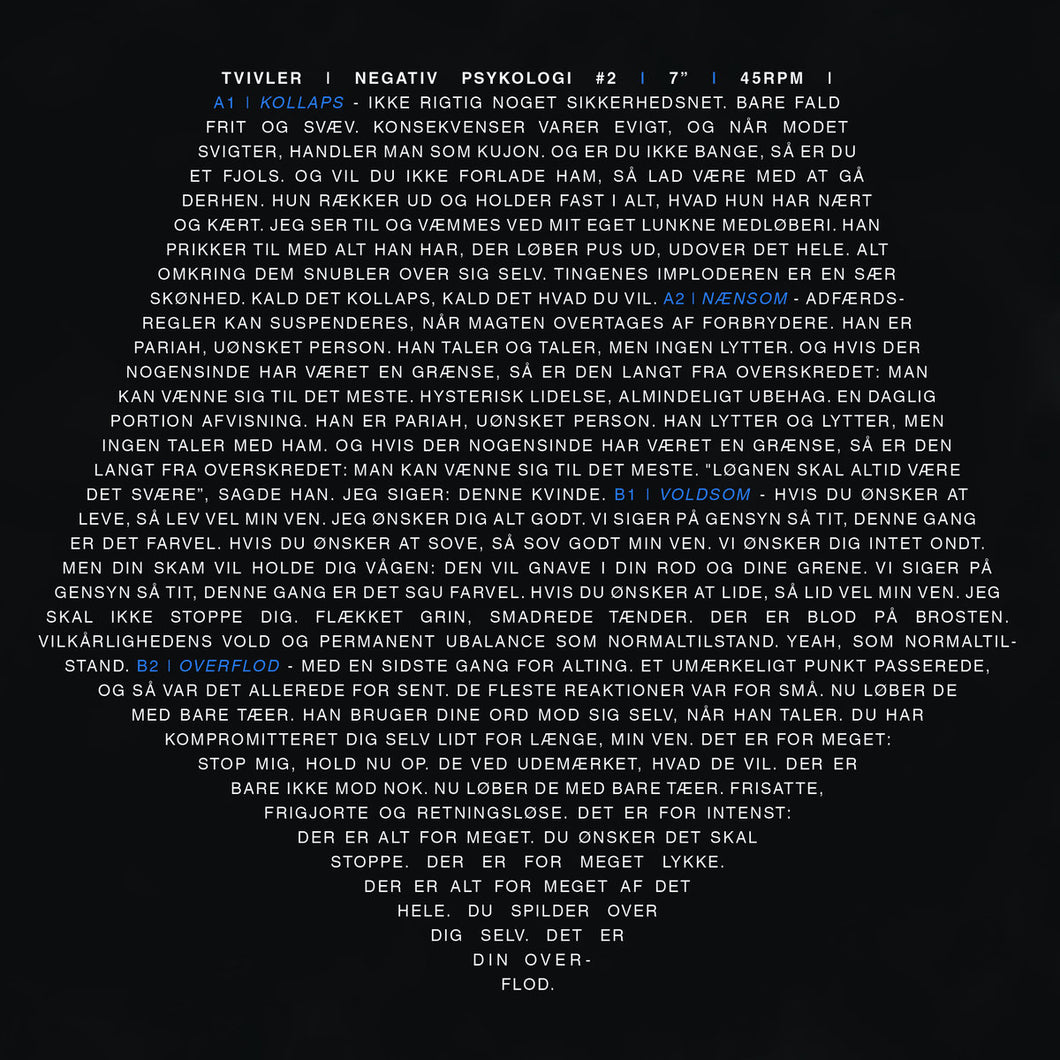 Negativ Psykologi #2